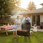 Churrasqueira Campeira P Preta Carv o Chapa Galv  2