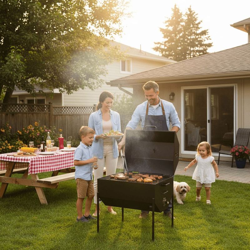 Churrasqueira Campeira P Preta Carv o Chapa Galv  2