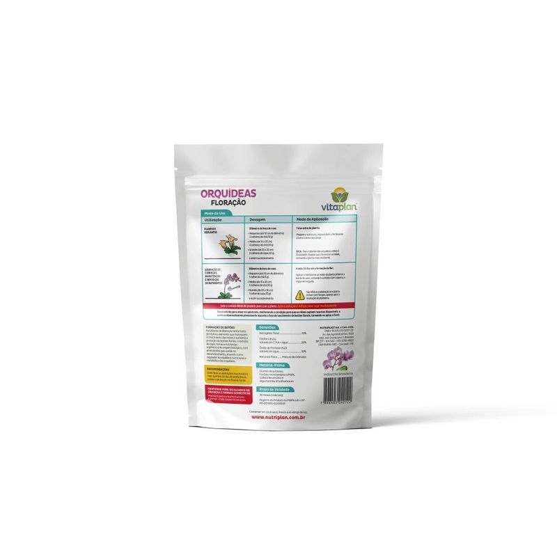 Fertilizante P Orquideas Floracao Nutriplan 1kg 1