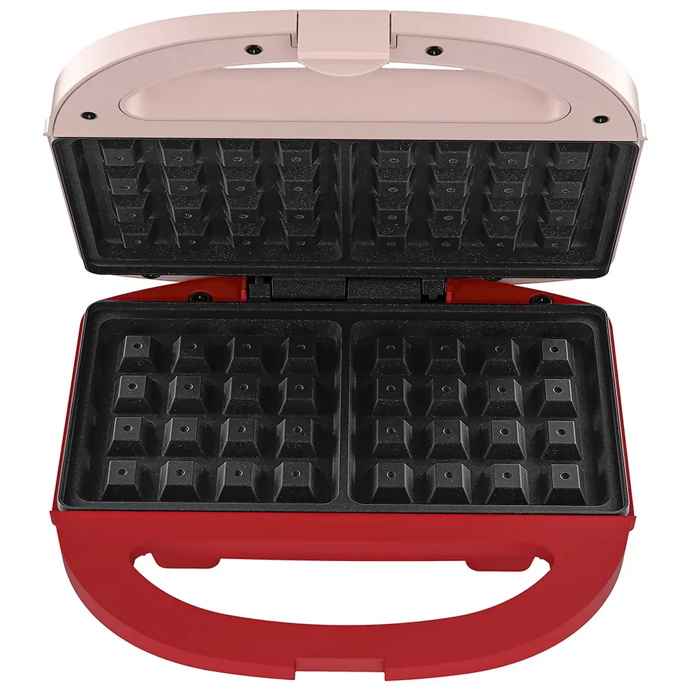 Sanduicheira Cadence Waffle Duet, com Superfície Antiaderente