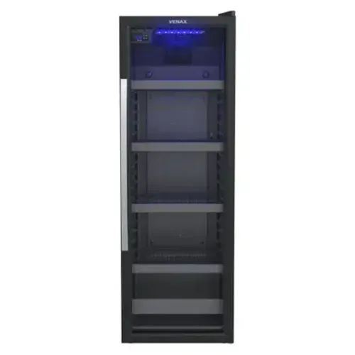 Cervejeira Venax Blue Light EXPVQBL 209L Preto Fosco - 220V