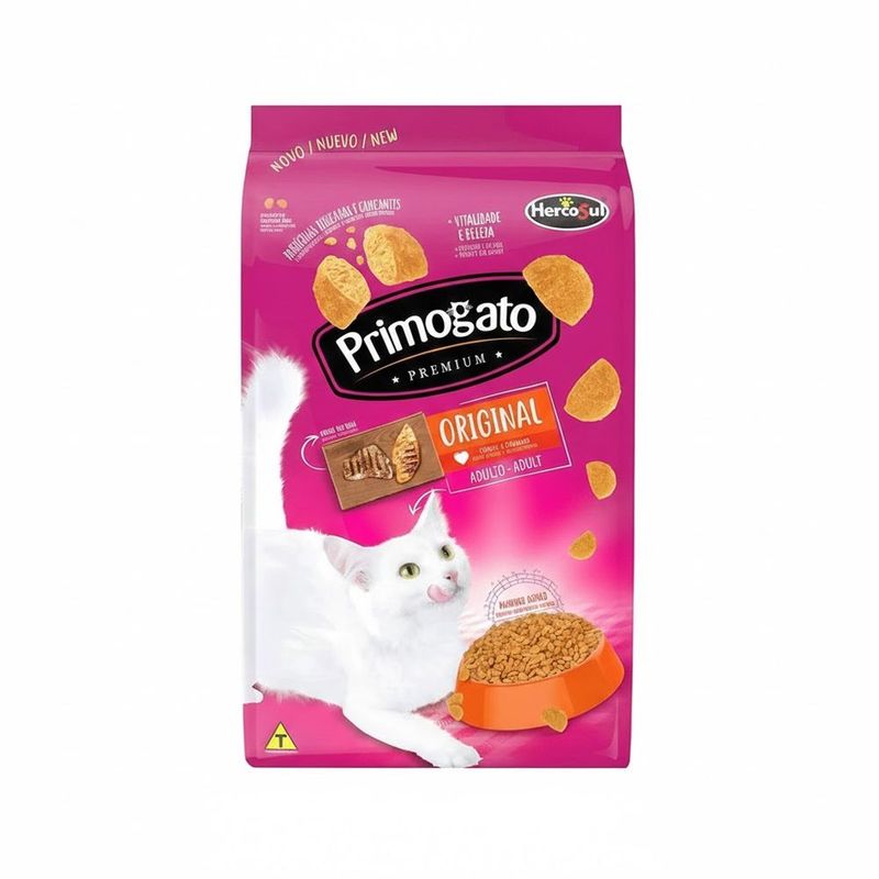 Ra  o Hercosul Primogato Premium  Original Carne e Frango 10 1Kg 0