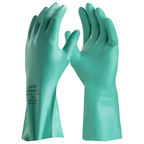 Luva com Forro Danny Tamanho XG/10, Nitrasolv Verde - DA-36.201