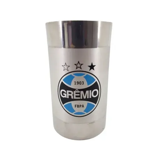 Porta Latão Térmico Brasfoot Grêmio 1483 500ml