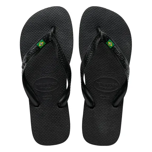 Chinelo Havaianas Brasil Preto 43/44