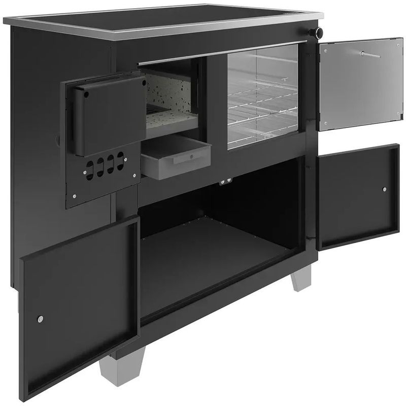 Fogao Lenha Dakota Vitro Antonow 0302 00280 Pr Sld 3