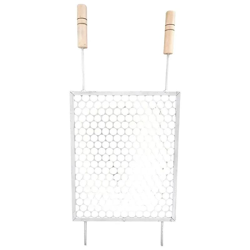 Grelha Campeira 4 05 Moeda Ferro A o Carbono 40x50cm 0