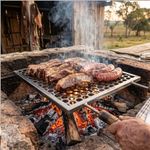 Grelha Moeda Mor Inox  40x50cm - 3376 3