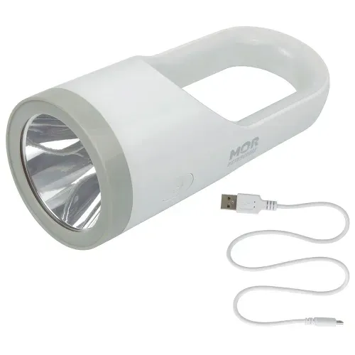 Lanterna Mor Recarregável 160 Lumens Branca 9187