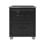 Fogao Lenha Dakota Vitro 65x45 Antonow Pr Sld Cha 0