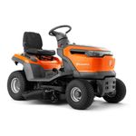 Kit Trator Husqvarna TS114 para Corte de Grama com 2 Compartimentos 4