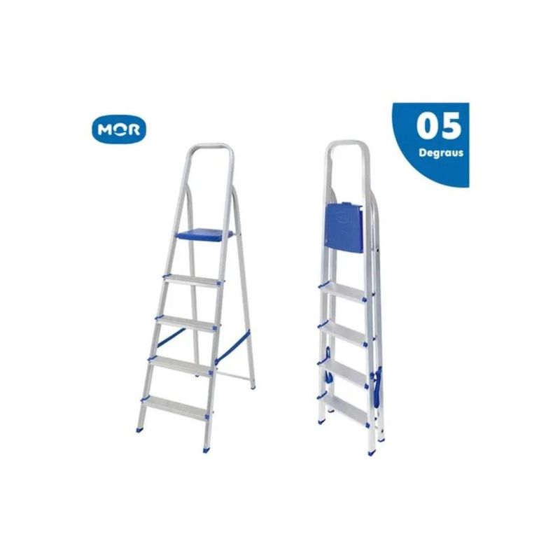 Escada Mor Alum nio 5 Degraus 1