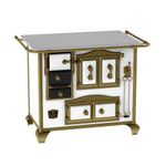 Fog o a Lenha Venax N2 Gabinete Imperador Renaissance Branco com Tampa e Caldeira - Chamin  Sa da Lado Direito 1