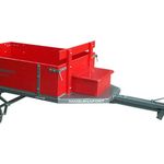 Carreta Maquinafort Para Motocultivador 1300r8 Com Pneu 2