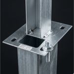 Sapata Interna 4 Furos Perfil L der - 2334PZ 3