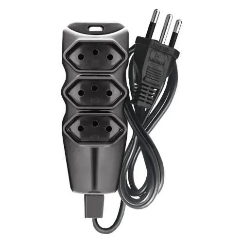 Extensao PP 2P+T 3x0,75x3M PR Megatron 011403S0300