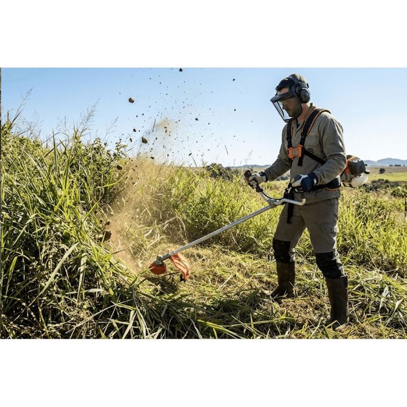 Ro adeira Costal Husqvarna 331R  laranja  metal   150697 7