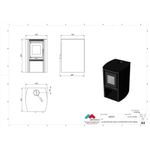 Calefator Met vila 680GF Dupla Combust o Kit Inox 2