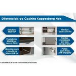 Paneleiro Kappesberg Nox H769 15cm Onix   Steel 2