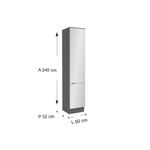 Paneleiro Kappesberg Nox H769 15cm Onix   Steel 3