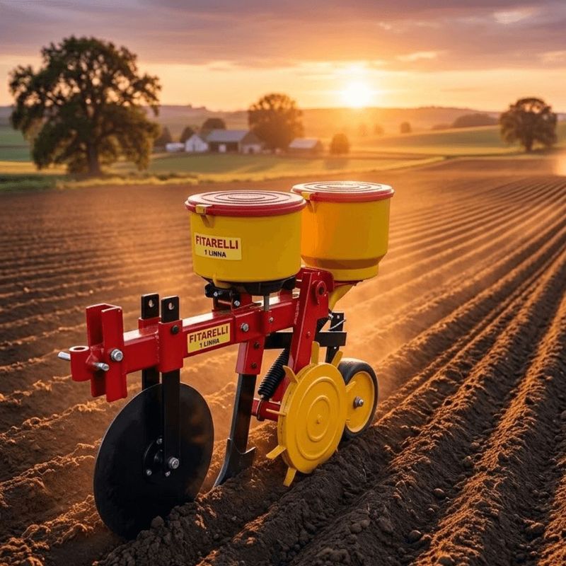 Plantadeira Fitareli 1 Linha P Motocultivador 3