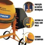 Betoneira Maqtron 220 Litros  Monof sico - M-260 220V 2