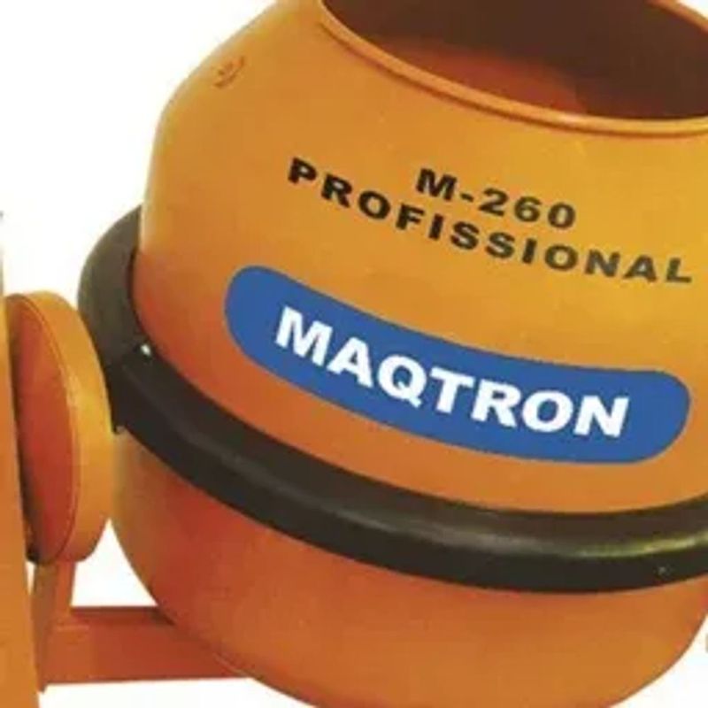 Betoneira Maqtron 220 Litros  Monof sico - M-260 220V 3