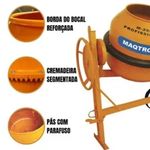 Betoneira Maqtron 220 Litros  Monof sico - M-260 220V 4
