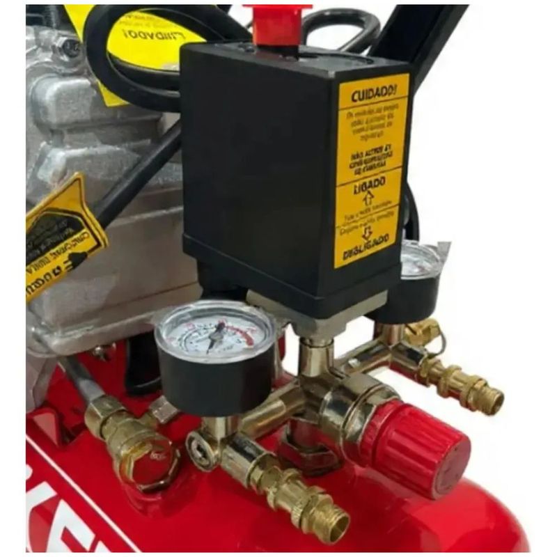 Compressor de Ar 20L 1 5HP 8bar 127V Worker  Ref  366063  4