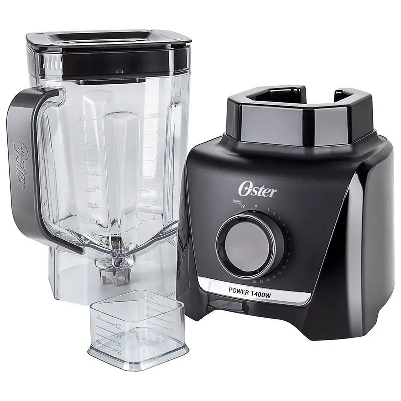 Liquidificador Oster 1400 Full  1400W  3 2L  15 Velocidades   Pulsar  Preto - OLIQ610 220V 7