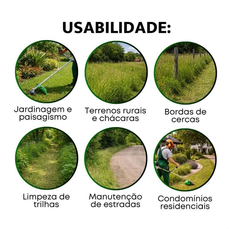 Ro adeira a Gasolina Trapp RTM-43 43cc - 3935032 3