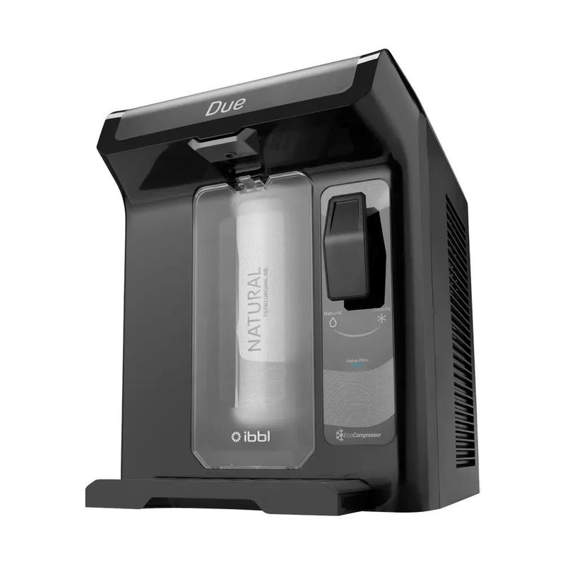 Purificador de  gua Ibbl Due  com Refrigera  o  Grafite - 220v 2