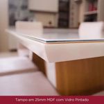 Mesa de Jantar Henn Luiza 160x90cm   Nature Off White 1
